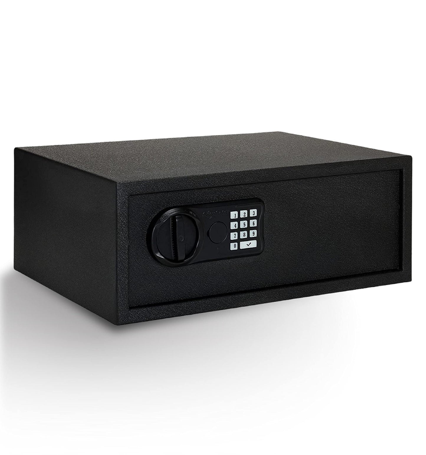 SnapSafe Gun Keypad Safe, XL – Keypad Handgun Safe for Your Pistol and Valuables – Electronic Keypad Entry with Backup Key – Black, Measures 20.5 x 14.8 x 8 Inches – Item 75435