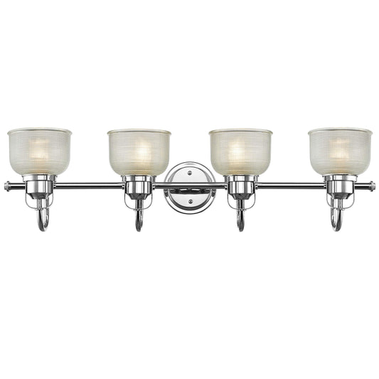 Chloe CH2D049CC34-BL4 Bathroom Vanity Light Fixture, Alloy Steel, Chrome