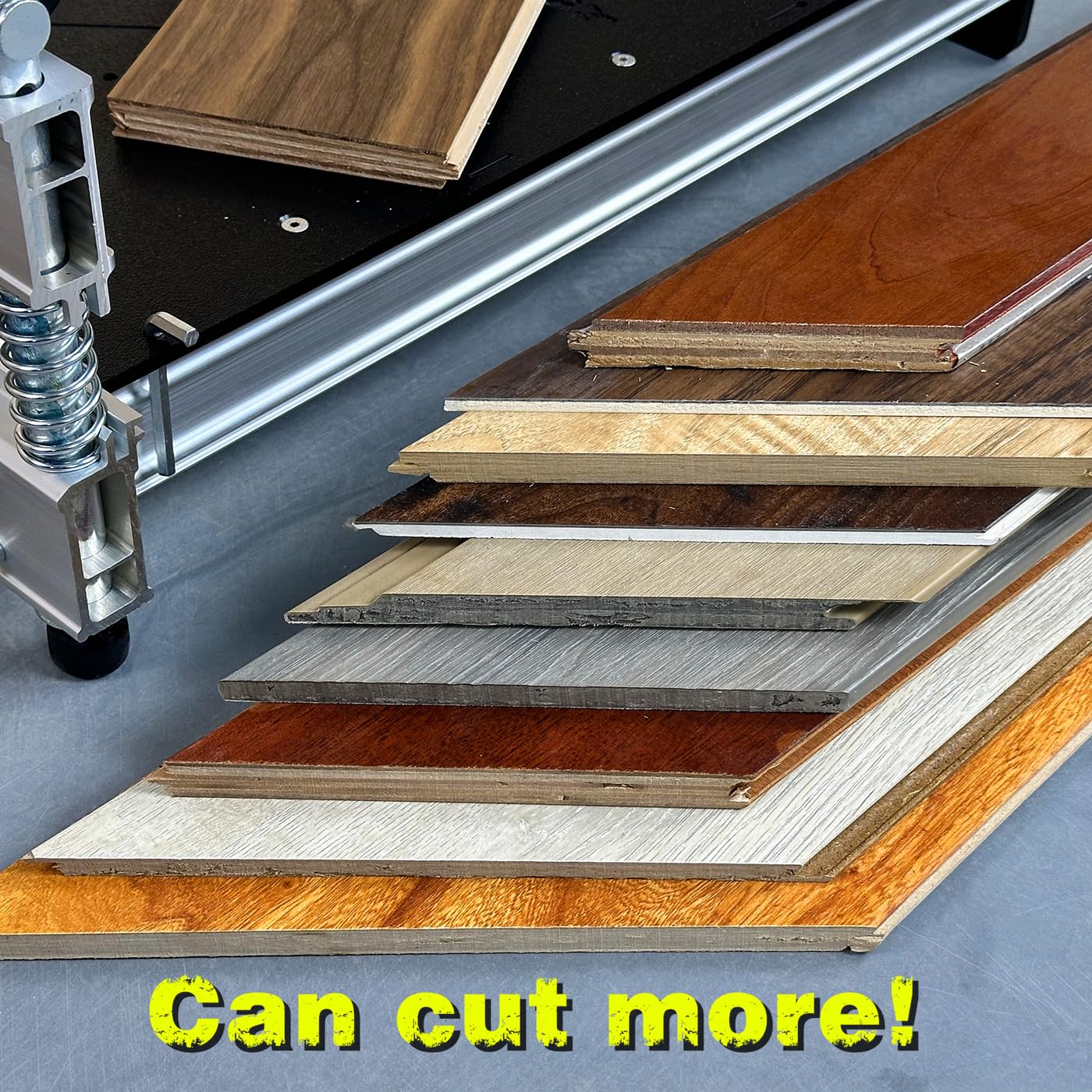 17mm Pro Heavy Duty Laminate | Vinyl Floor Cutter, Full Cut 13" Engineer wood, Laminate, LVP/T, VCT, SPC, LSPC, VSPC, ABC, WPC; Superstrong| Top Quality| Best Tool
