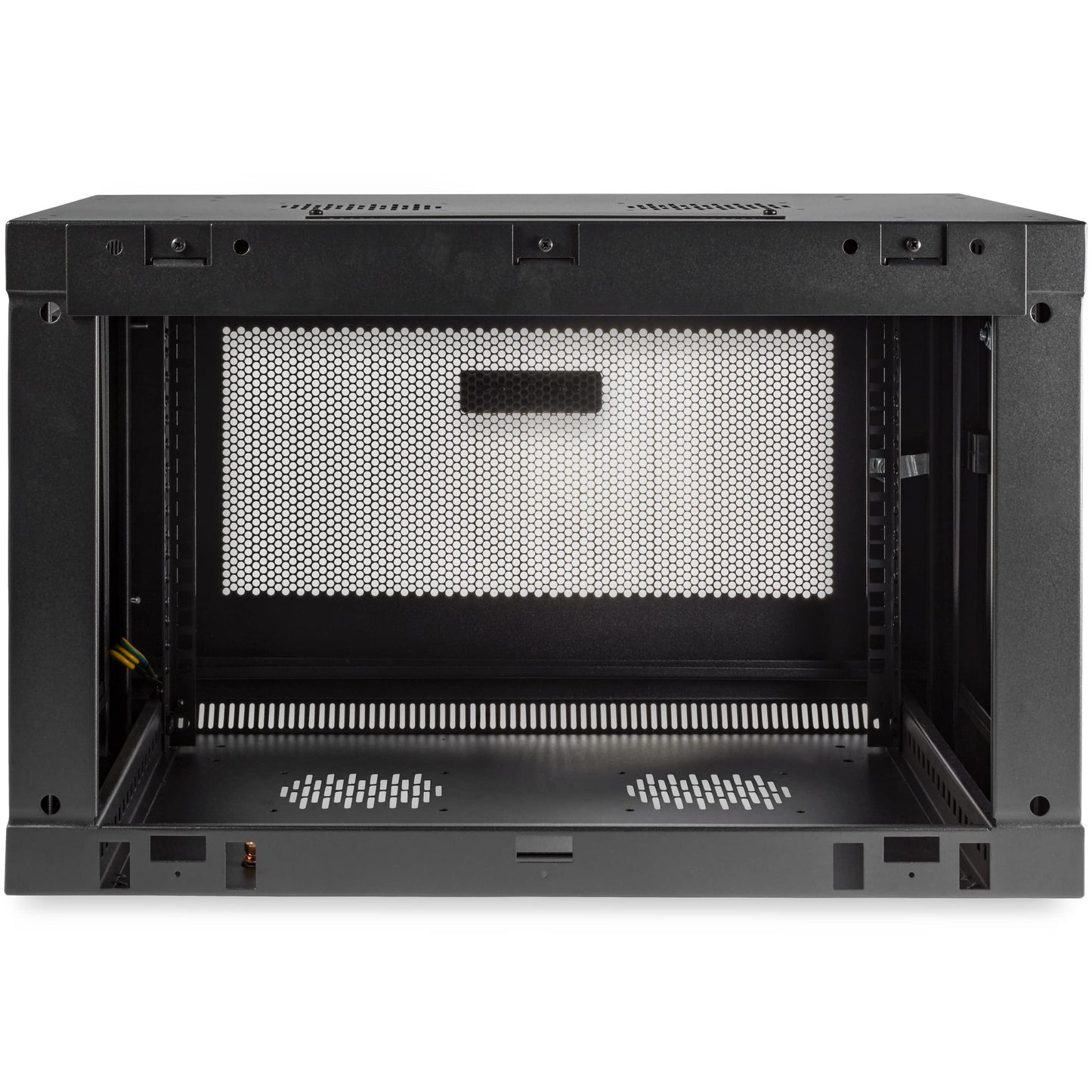 StarTech 6U Wall-Mount Cabinet, 19in, 2-Post, 15in Deep, 198lb (RK616WALM)