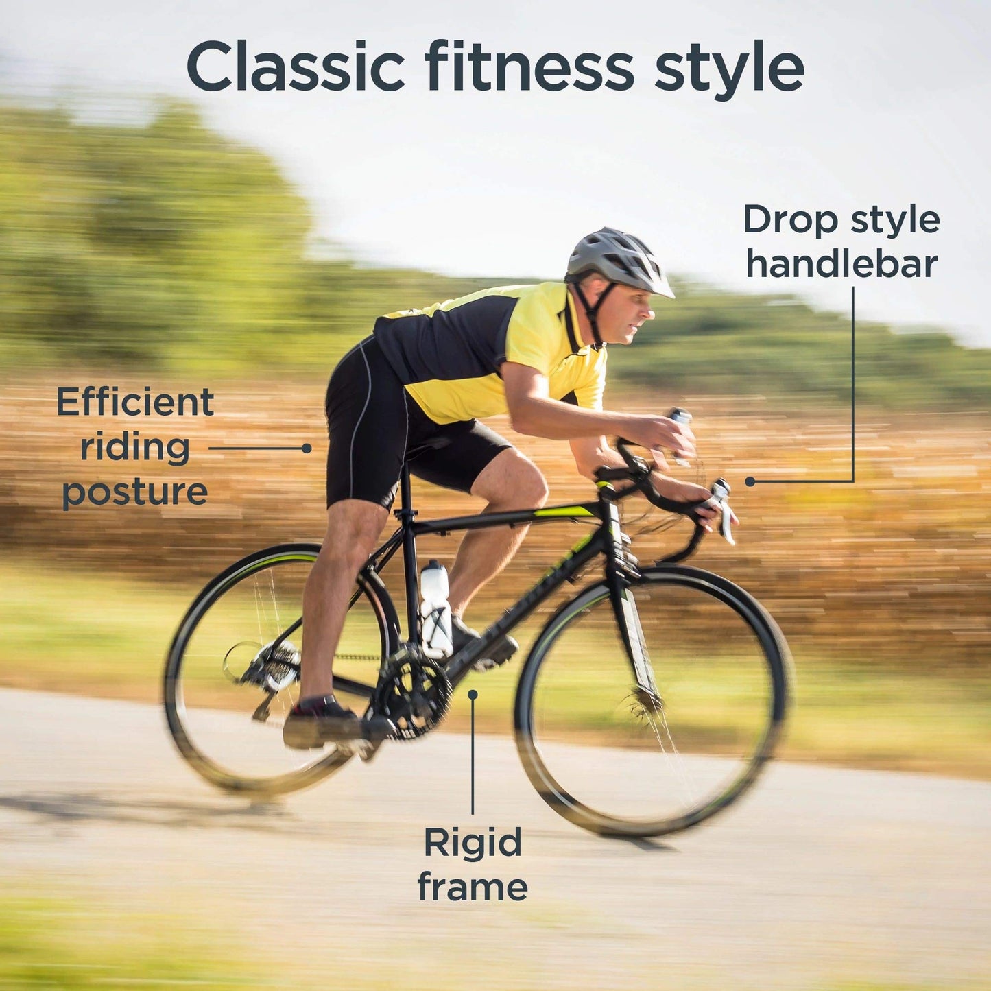 Schwinn Volare 1300 Road Bike, 700c Mens and Womens Bike, 14-Speed Drop Bar Road Bicycle, Aluminum Frame, Sport Tires, Fitness Seat, Alloy Caliper Brakes, Adult Bicycle