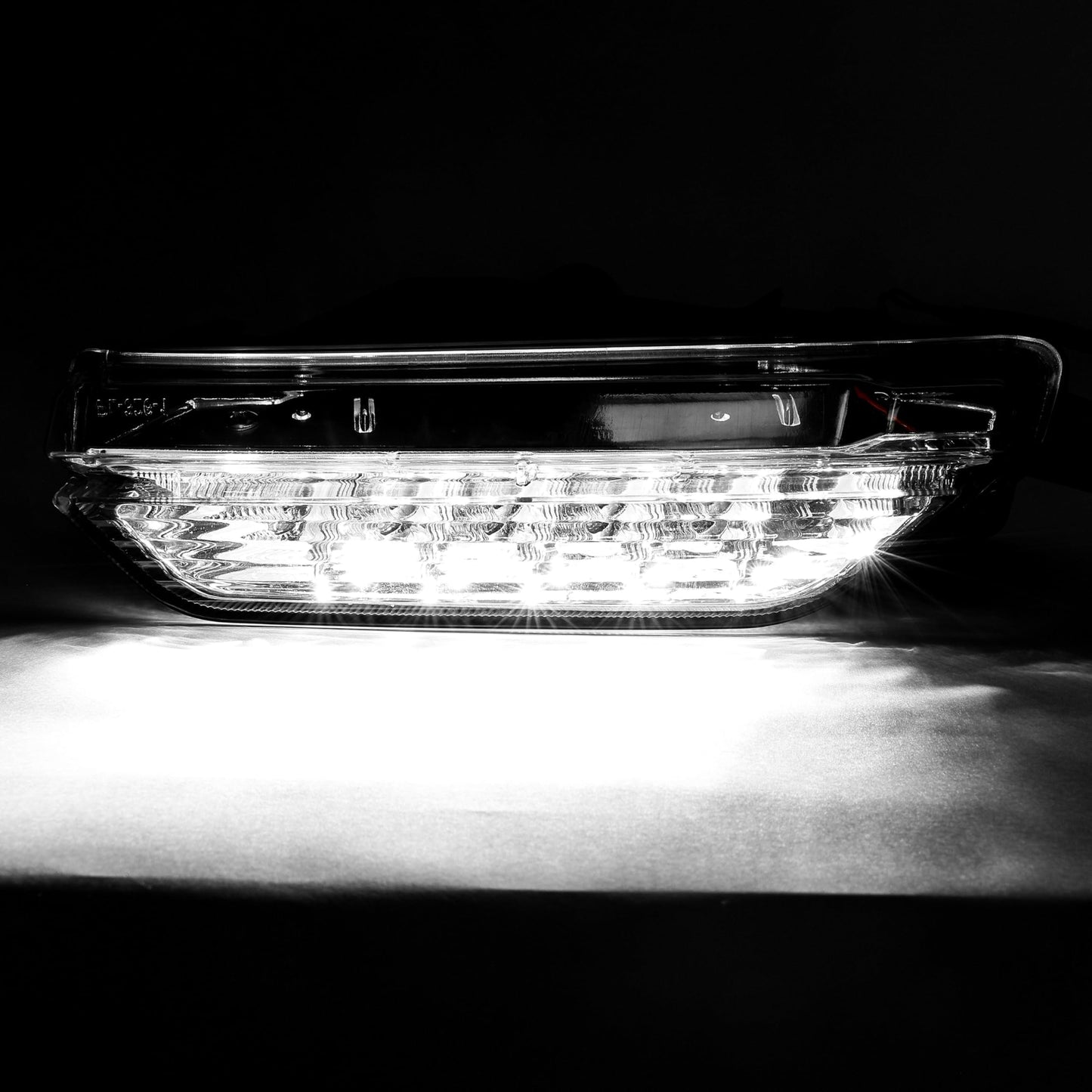HECASA Daytime Running Light Left for 2016-2017 Infiniti QX50, LED DRL Lamp, Clear Lens, Model MO-3461