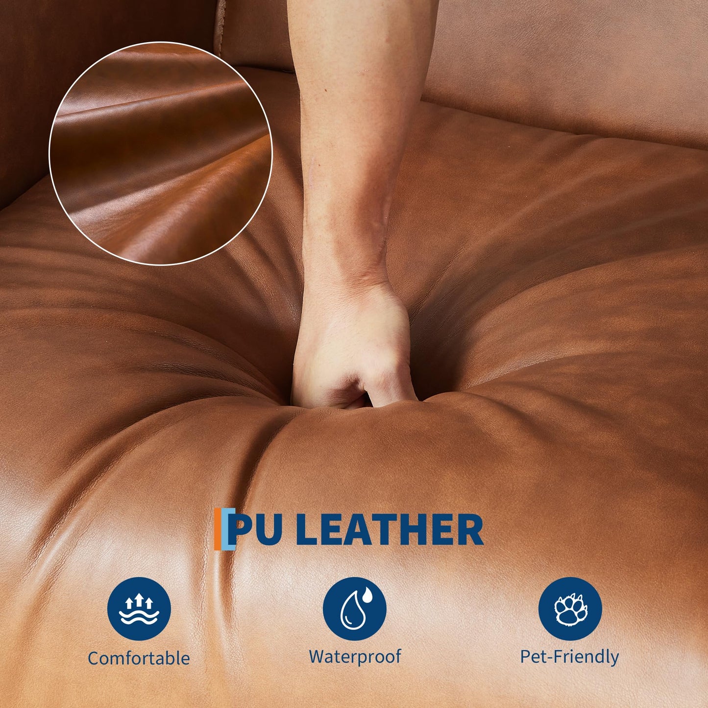Garvee Power Recliner Glider Chair with Smooth Swivel and Rocking Motion Adjustable Recline USB Charging Port Premium Chenille Fabric and Double Armrests for Living Room and Nursery