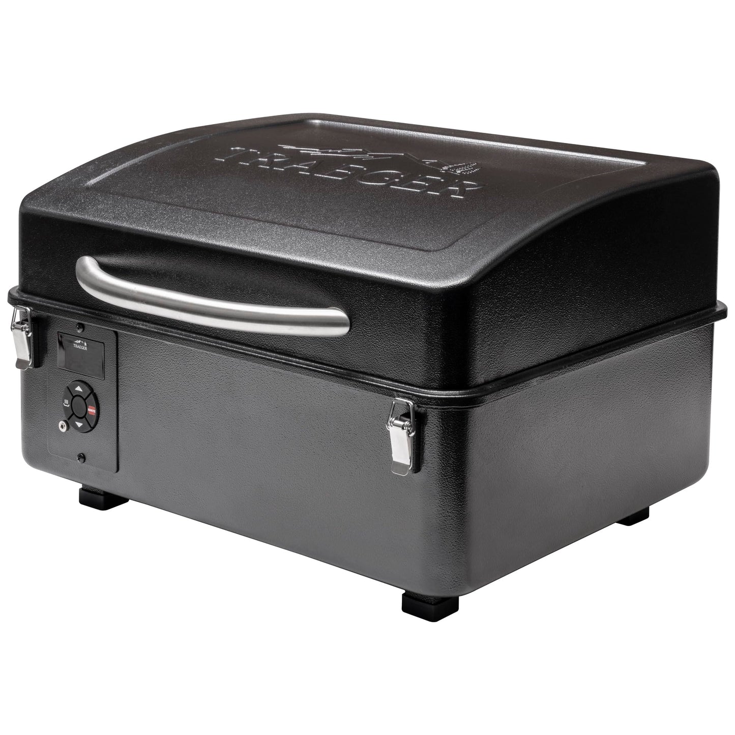 Traeger Grills Trailhead, Portable Wood Pellet Grill and Smoker – Electric Tabletop Pellet Smoker with Digital Arc Controller, For Tailgating and Outdoor Cooking + To Go Cover + Power Inverter