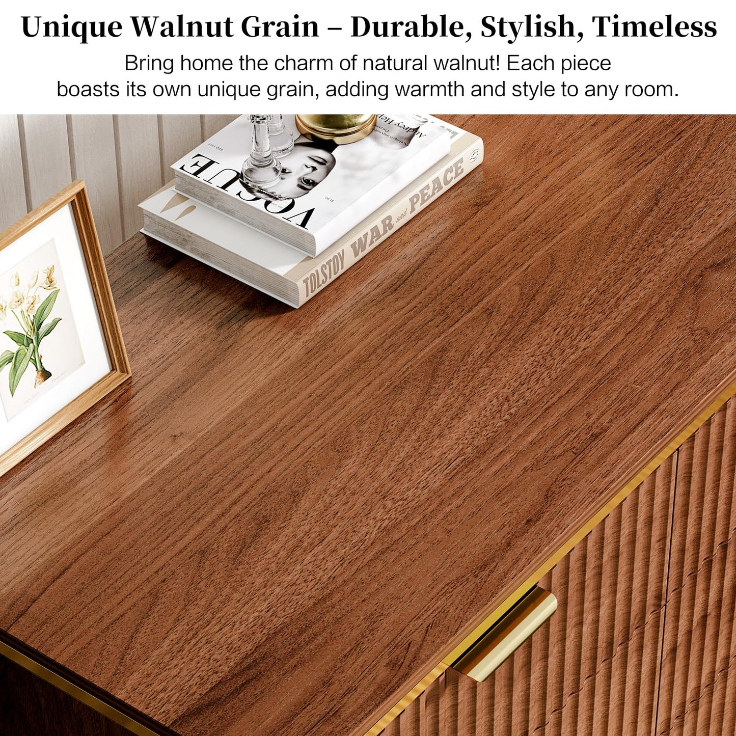 Ieejdn Computer Desk with 6 Drawers, 78" Modern Writing Desk with 0.98" Thickened Desktop & Storage Shelves, Adjustable direction & Extendable Executive Office Desk Study Table for Home Office, Walnut