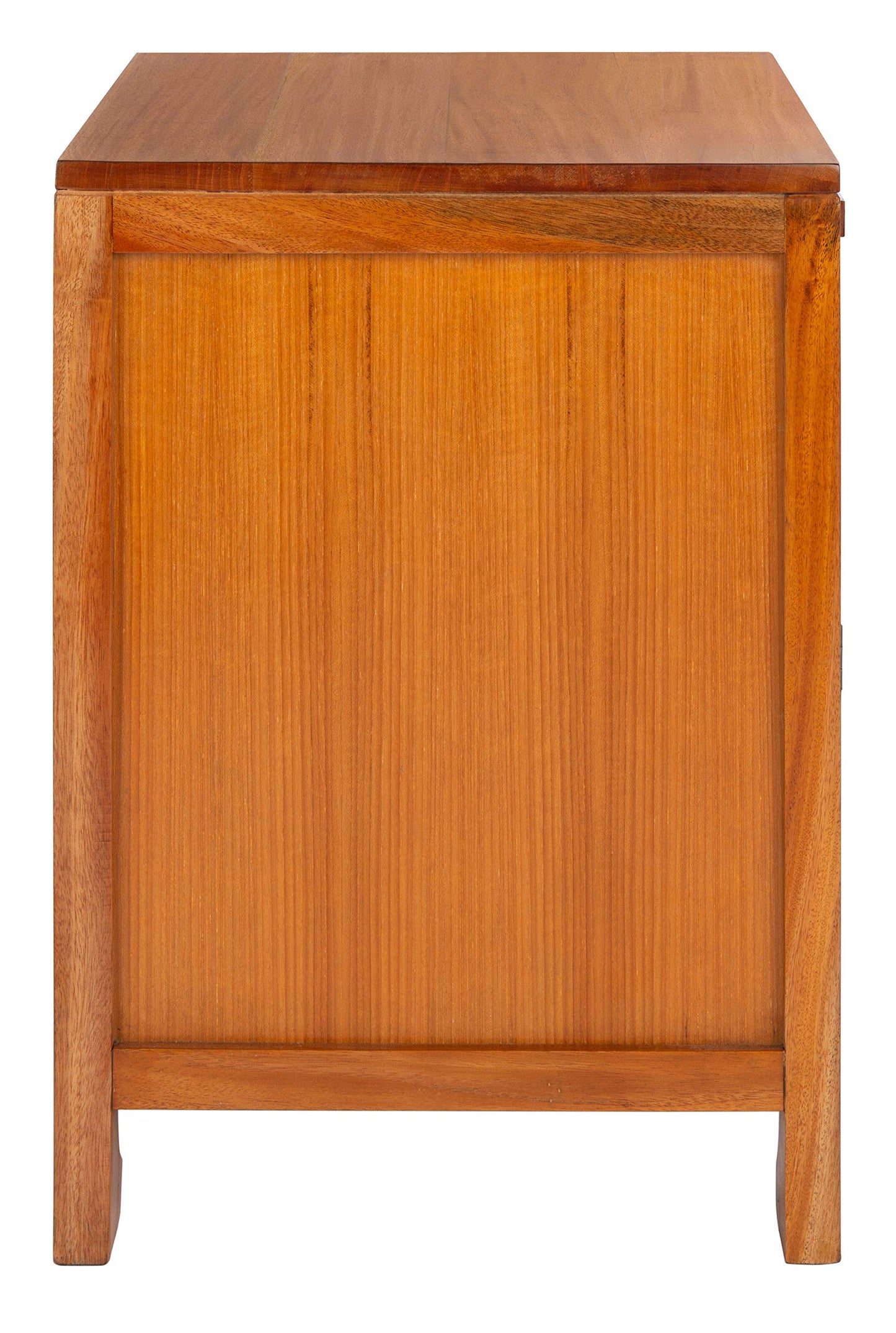 Safavieh Home Collection Dave Natural Rattan 1-Drawer 1-Door Nightstand