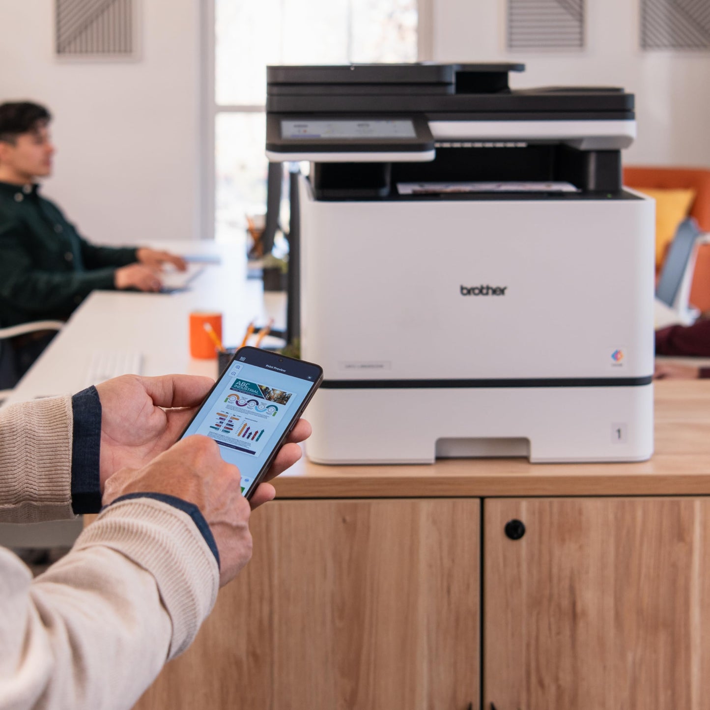 Brother MFC-L8930CDW Business Color Laser All-in-One Printer with Duplex Print, Scan, Copy, Low-Cost Printing, and Advanced Security Features
