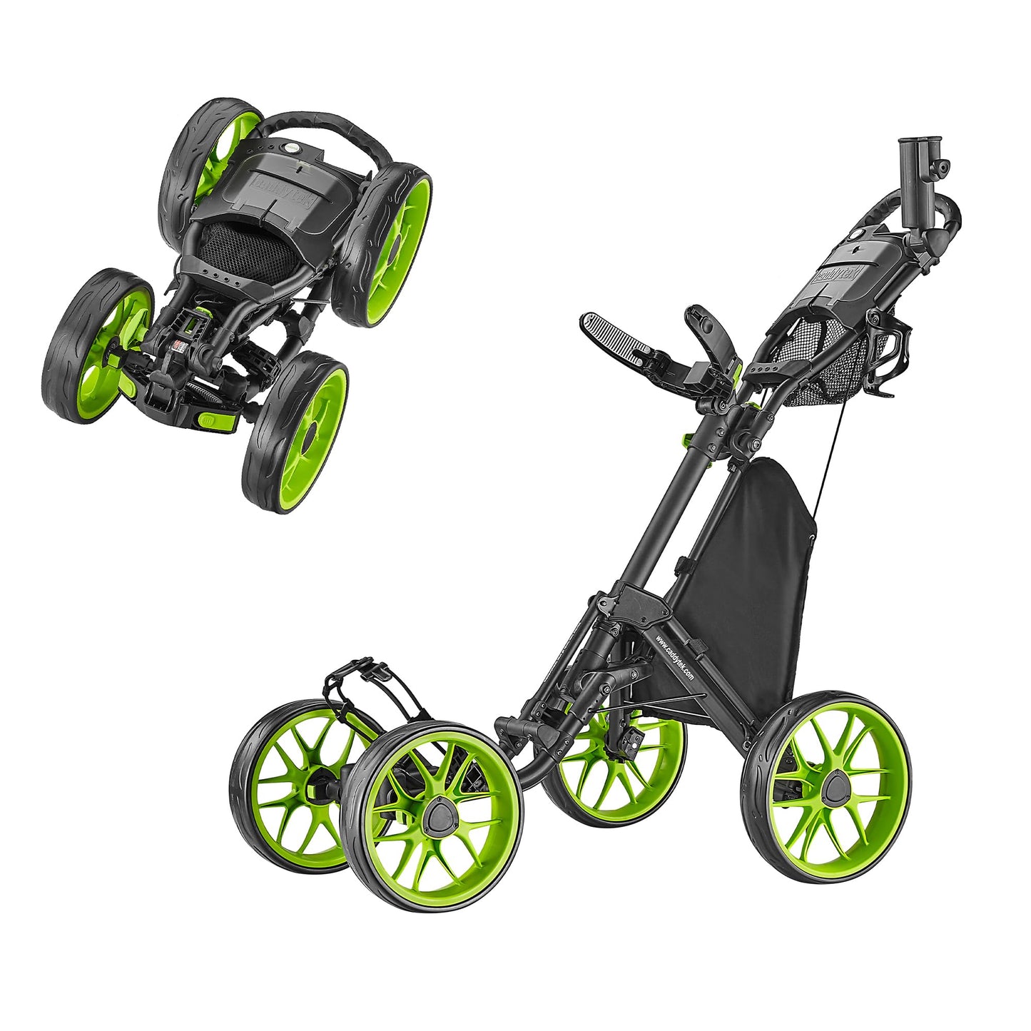 CaddyTek Golf Cruiser One V8 Push Cart Dark Grey