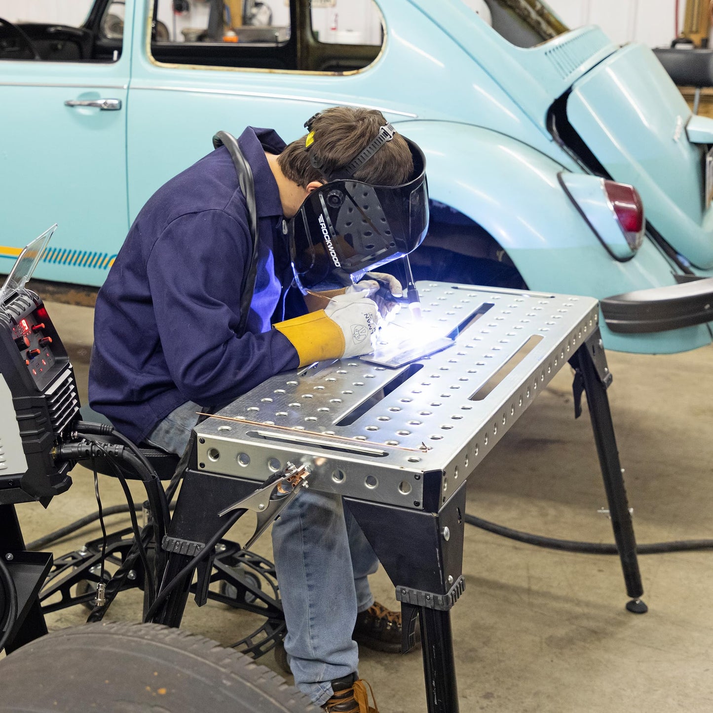 Eastwood Foldable Metal Fabrication Welding and Fixturing Table