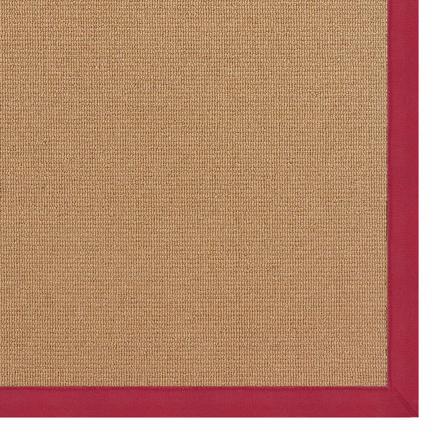 Linon Athena Collection Rug, 100% Wool, 2.6 x 8 ft, Red, Model RUG-AT030328