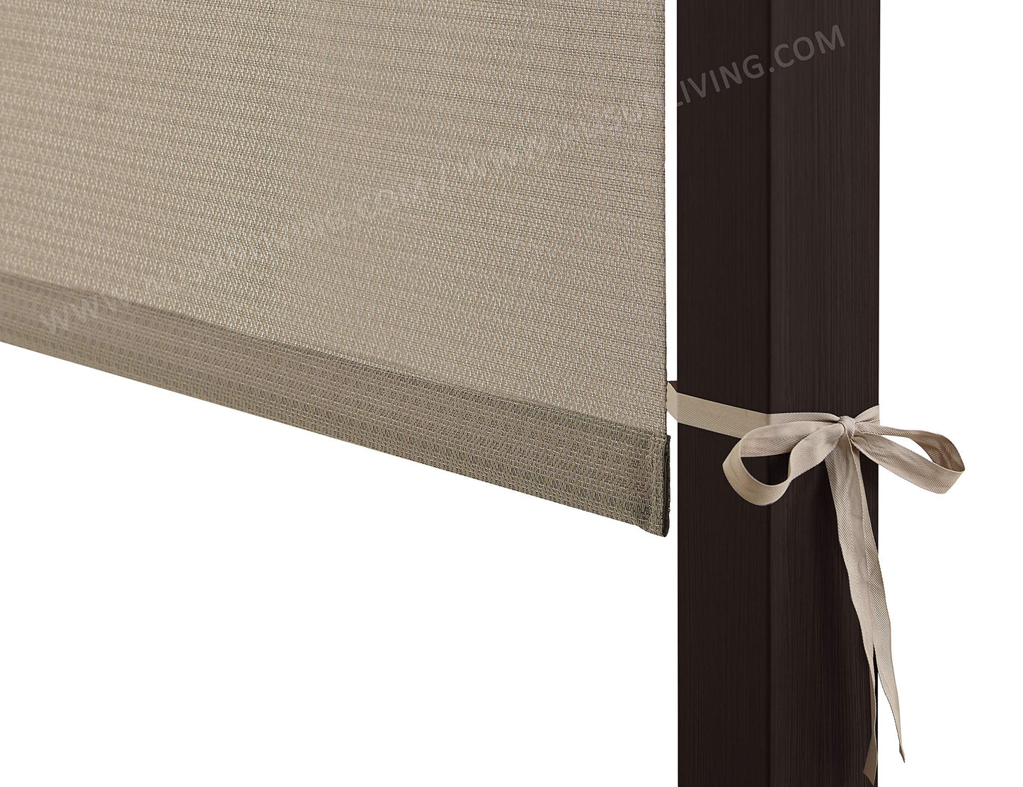 ALISUN Replacement Sling Canopy (with Ties) for the Lowe's Garden Treasures 10 FT Pergola #S-J-110 & TP15-048C, 193" (L) x 105" (W) (Beige) (Canopy TOP ONLY)
