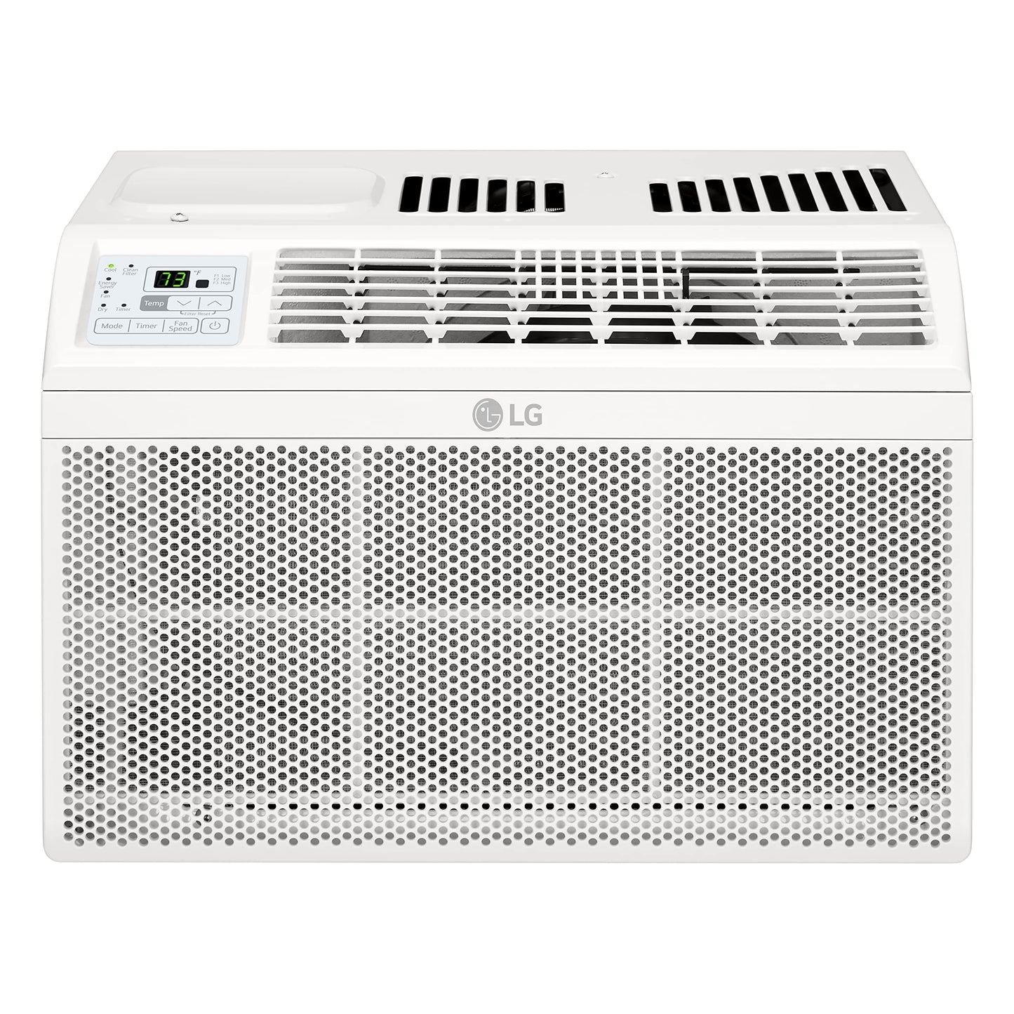 LG 5800 BTU Window Air Conditioners [2023 New] Remote Control Ultra-Quiet Compact-size Washable Filter Multi-Speed Fan Cools 260 Sq.Ft. Small Room AC Unit air conditioner Easy Install White LW6023R
