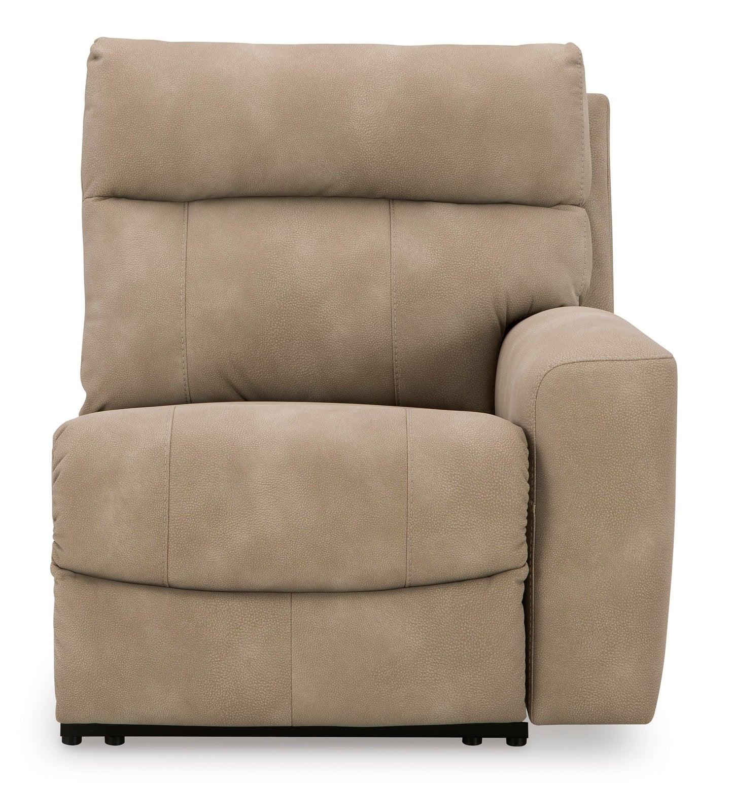 Signature Design by Ashley Next-Gen DuraPella Contemporary Faux Leather Modular Wall Hugger 3-Piece Power Reclining Sectional Sofa with Adjustable Headrest and USB Ports, Light Brown