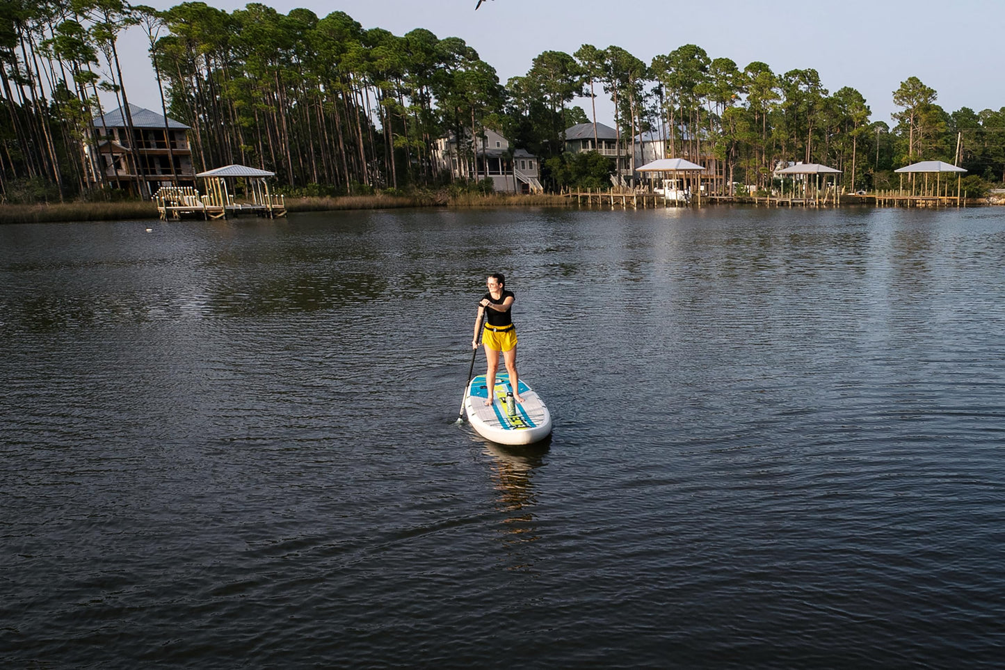 BOTE Lowrider Aero Inflatable Stand Up Paddle Board MAGNEPod Blow Up iSUP Convertible Tandem 2 Person Seat Included Adults Kids Family Friendly