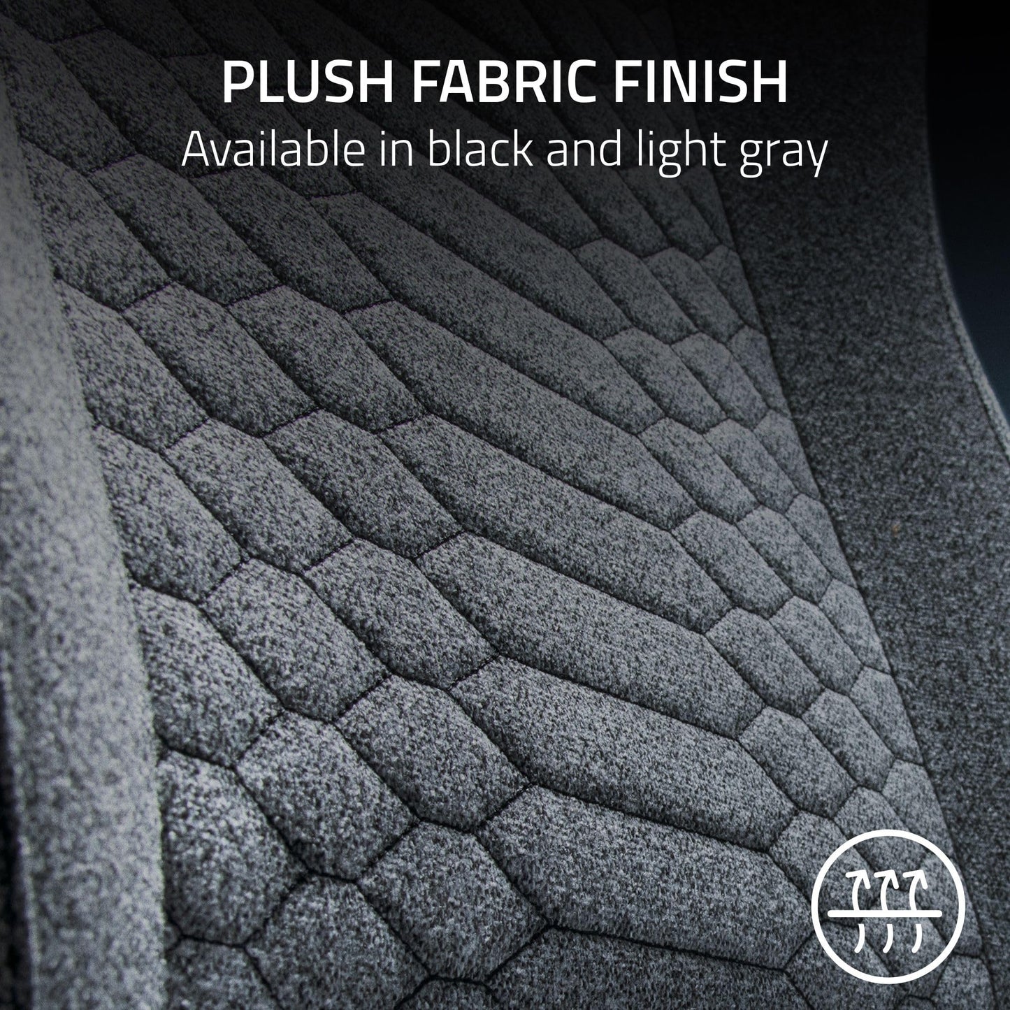 Razer Iskur V2 X Ergonomic Gaming Chair: Built-in Lumbar Support - Widened Seat - High Density Foam Cushions - Adjustable 152 Degree Recline - 2D Armrests - Plush Fabric Finish - Light Gray Edition