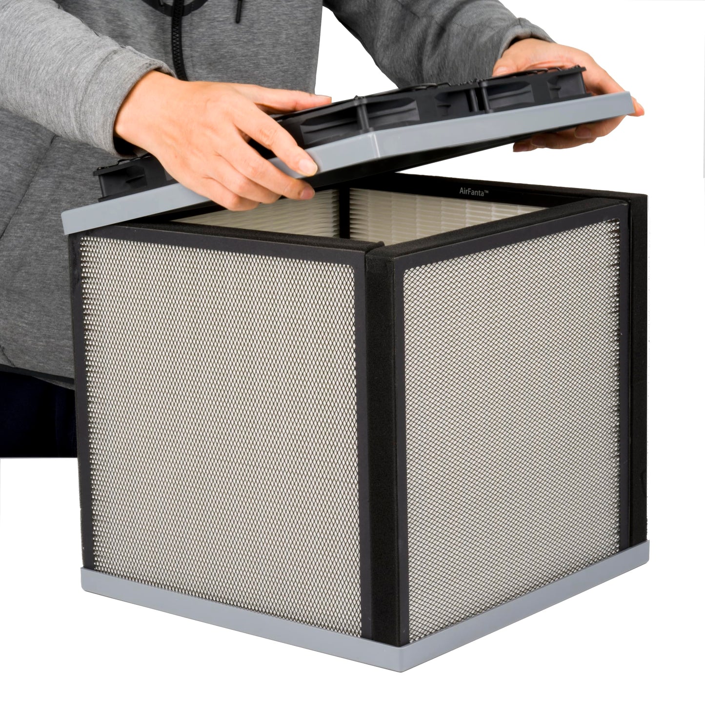 AirFanta 3Pro, Air purifer for house up to 3100ft2, CADR super large 413cfm, collapsible and portable, can be packed into a 20" suitcase.