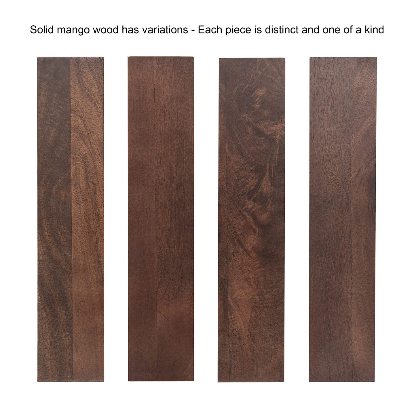 Kate and Laurel McCutcheon Modern Mango Wood Side Table with Storage Cabinet, 22 x 14 x 22, Walnut Brown, Transitional Wooden End Table for Use as Bedroom Nightstand or Entryway Decor Accent