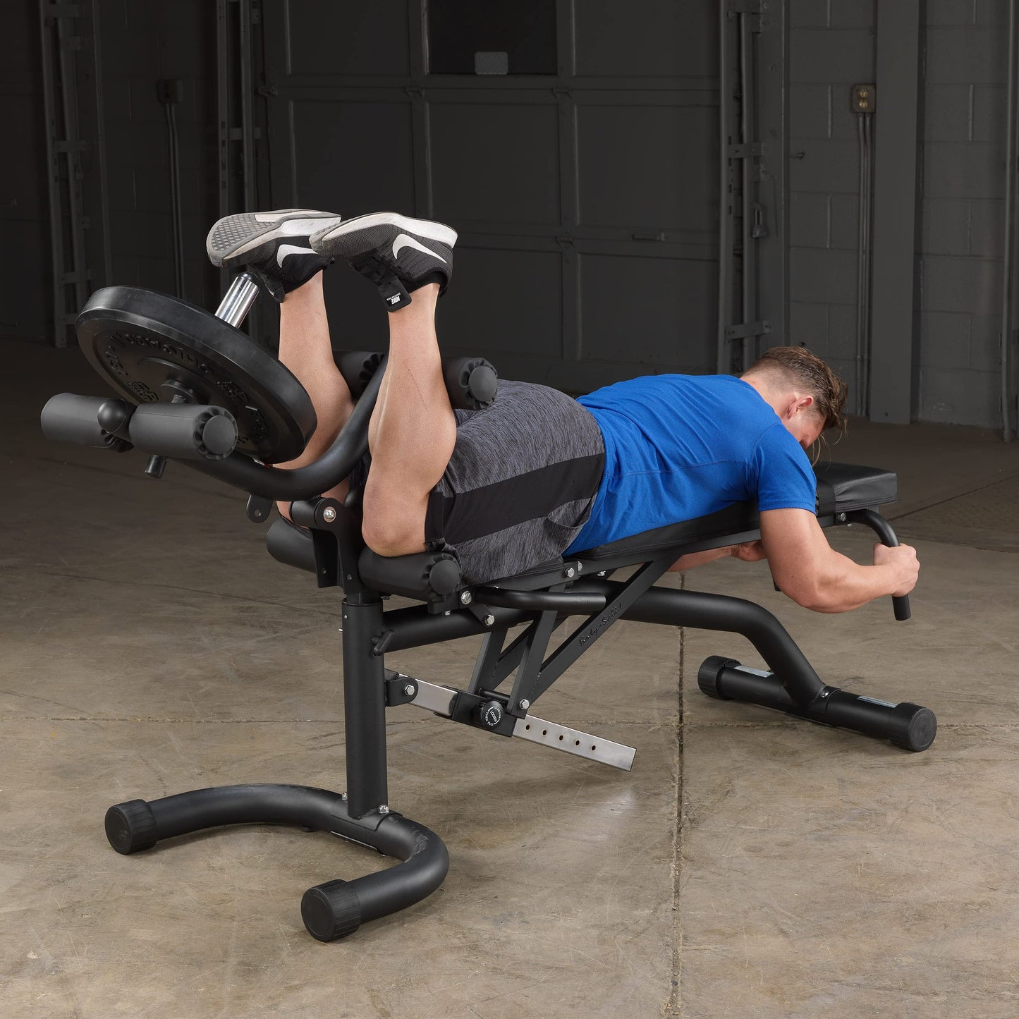 Body-Solid Multiple Angles Adjustable Weight Bench for Home & Commercial Gym (FID46) - Flat, Incline & Decline Bench for Workout Strength Training - Black