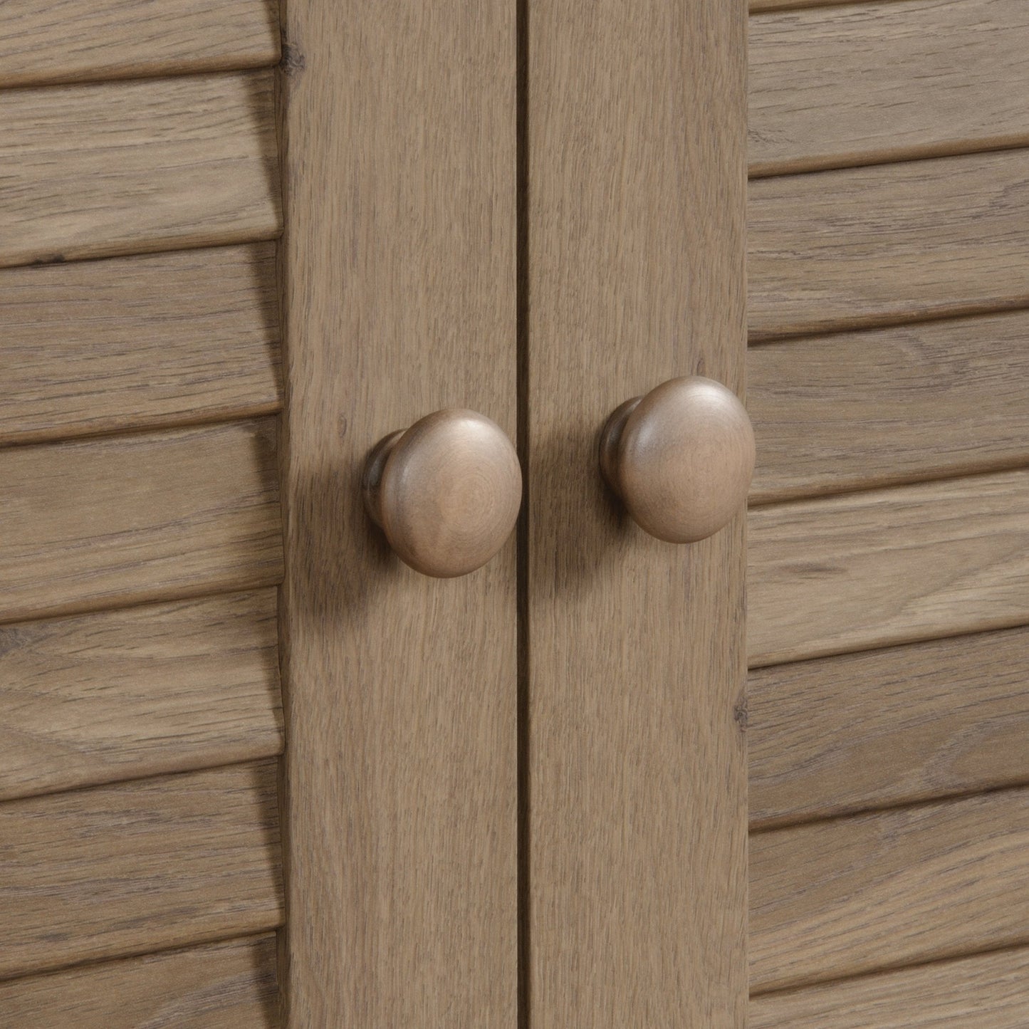 Sauder Harbor View Storage Cabinet/ Pantry Cabinet, Salt Oak finish