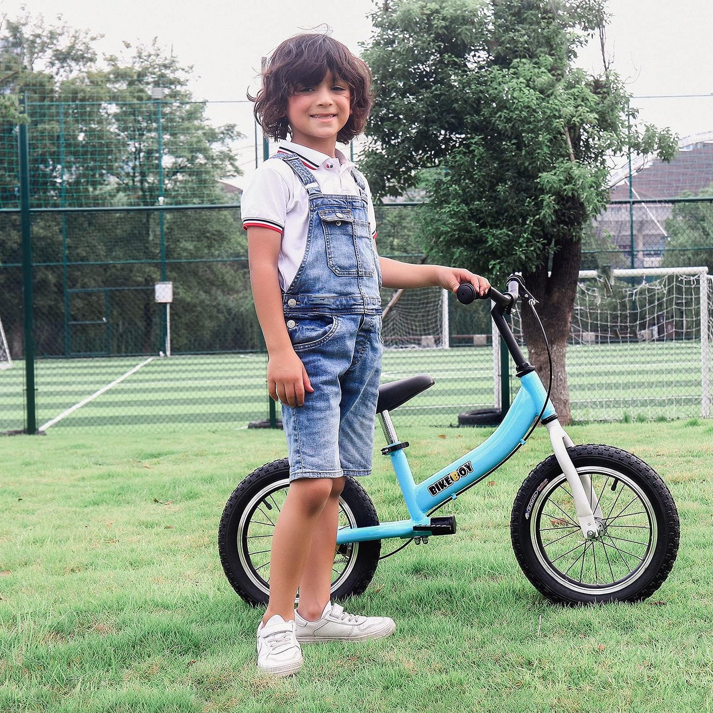 bikeboy Balance Bike 3 in 1,The Dual Use of a Kids Balance Bike and Toddler Bike, for 2 3 4 5 6 7 Years Old -12 14 16 Inches with Training Theory, Brake, Pedal