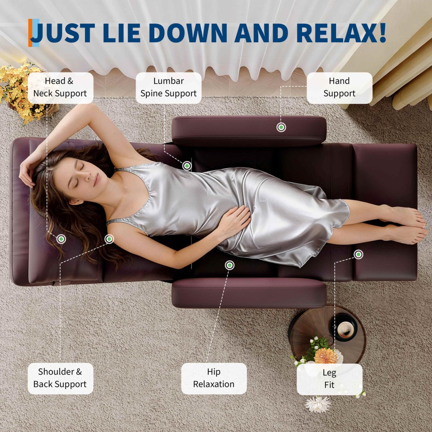Garvee Power Recliner Chair, Adjustable Electric Recliner Ergonomic Overstuffed Single Sofa, Home Theater Seating for Living Room