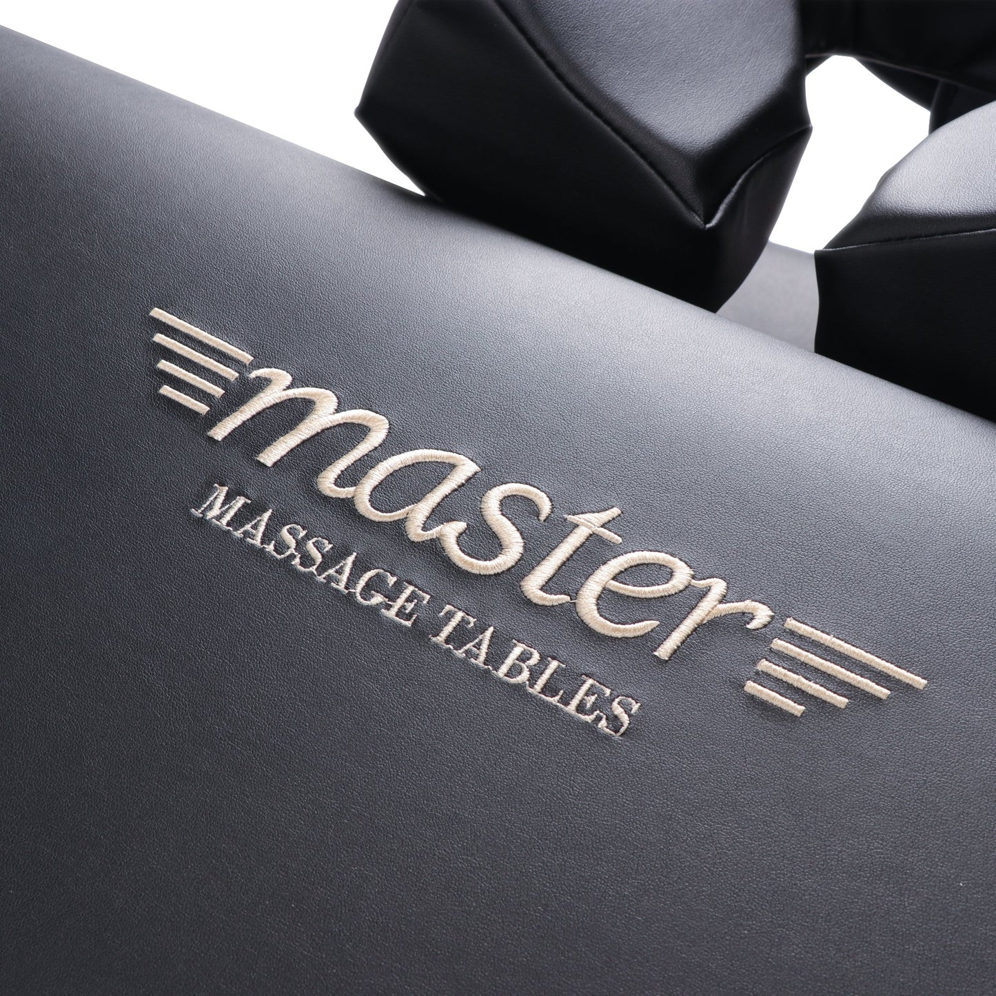 Master Massage 30" Del Ray Pro Portable Massage Table (30" W x 84" L x 24"-34" H), 750 lbs. Capacity, Black, Modern Style