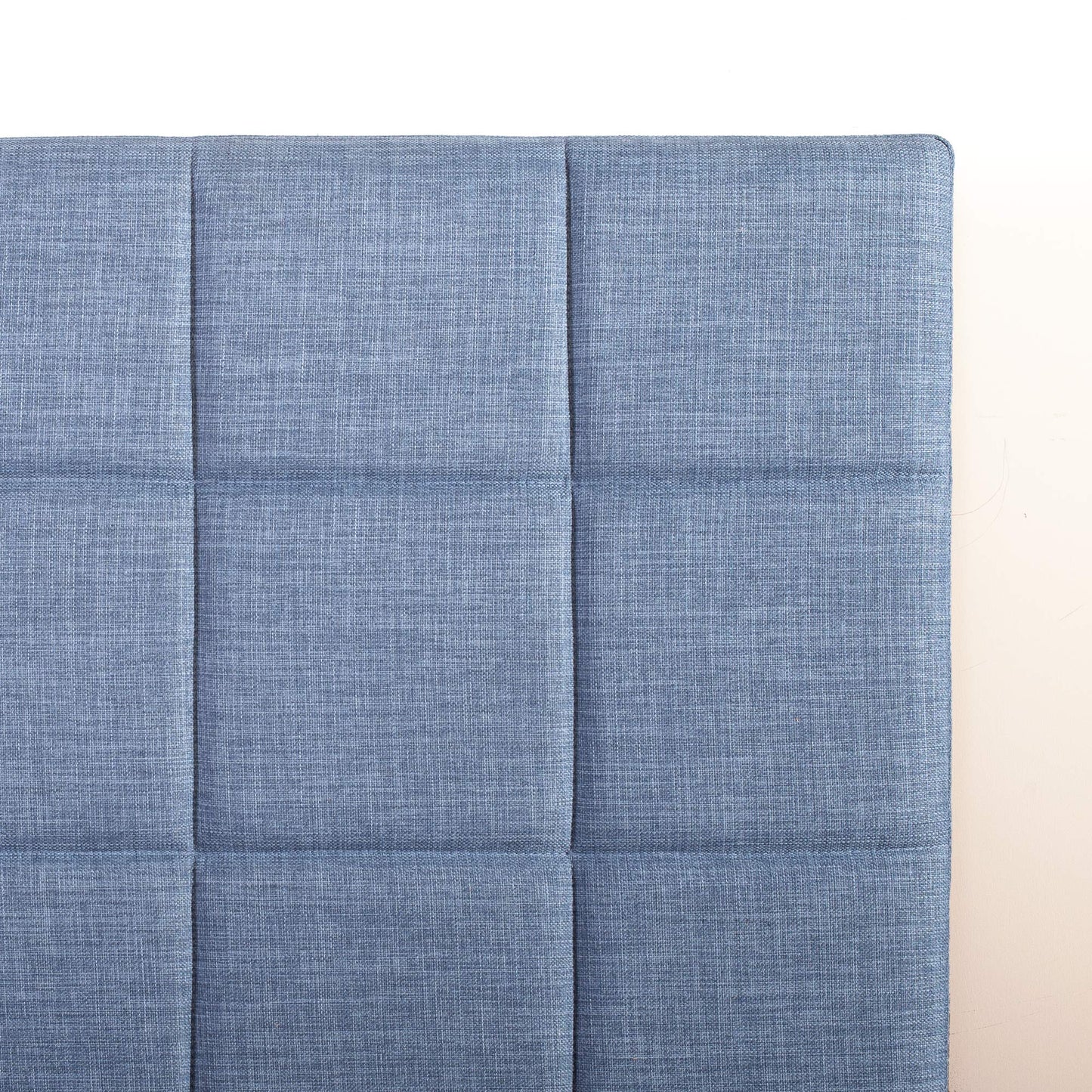 Zinus Lottie Upholstered Platform Bed Frame, Mattress Foundation, Wood Slat Support, No Box Spring Needed, Easy Assembly, Blue Slate, Full