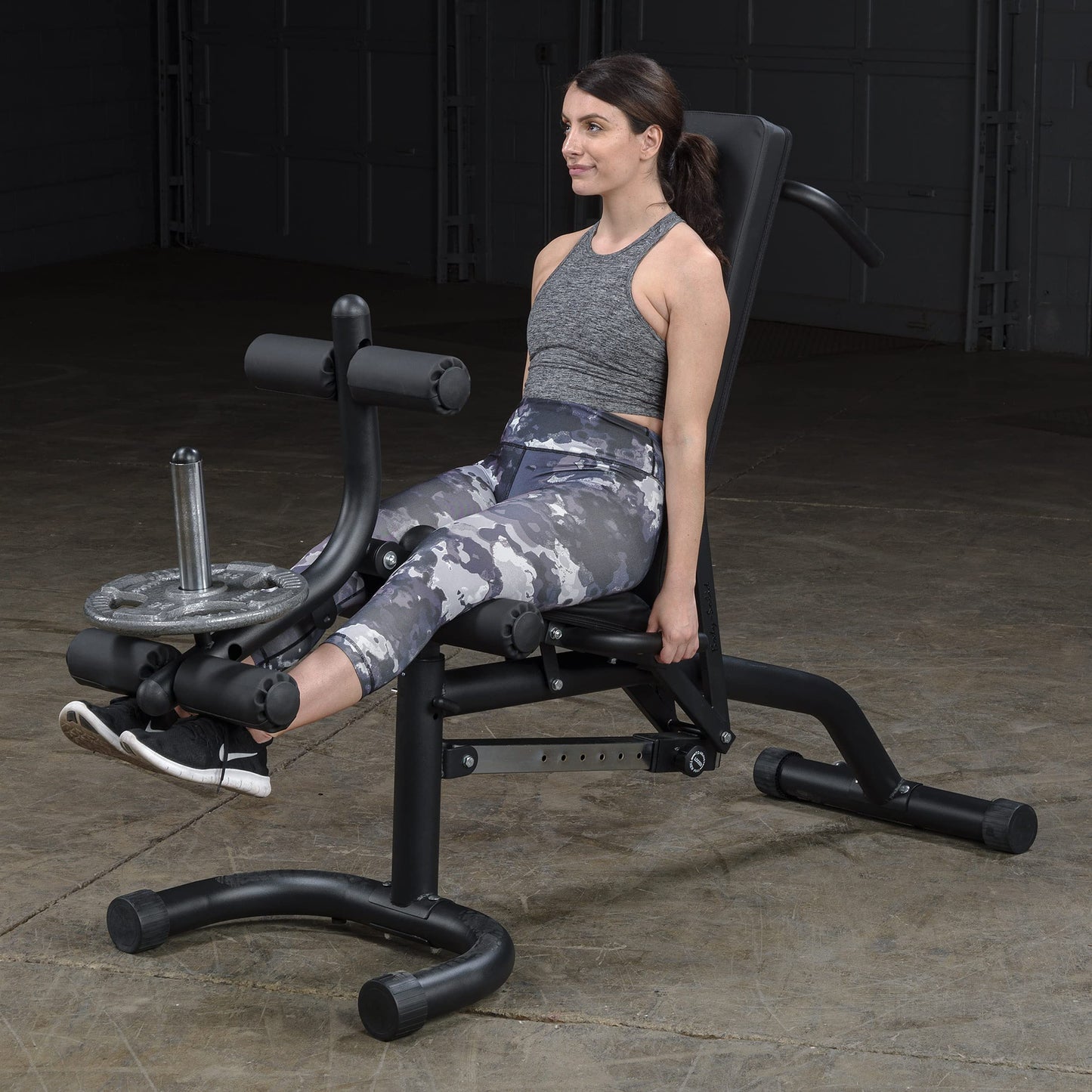 Body-Solid Multiple Angles Adjustable Weight Bench for Home & Commercial Gym (FID46) - Flat, Incline & Decline Bench for Workout Strength Training - Black