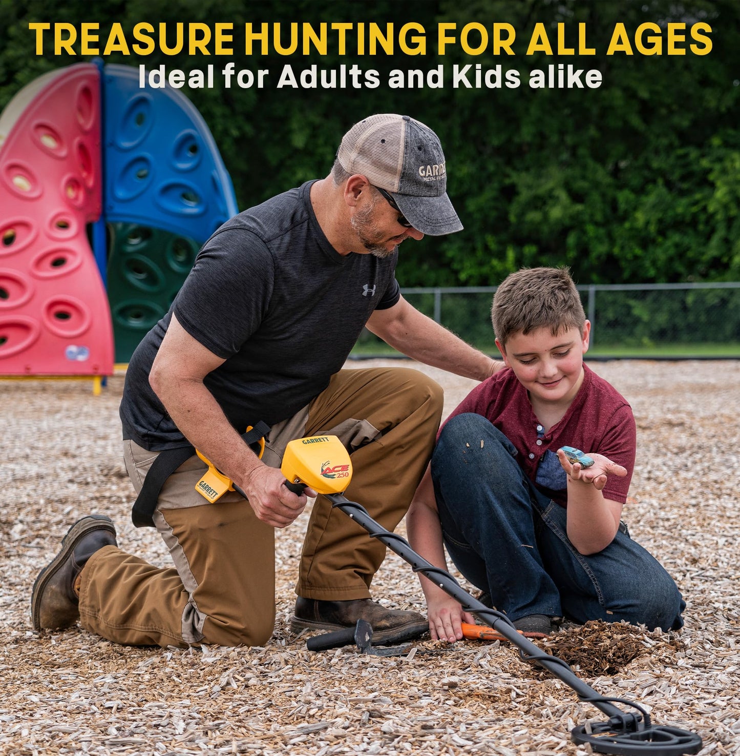 Garrett Ace 250 Metal Detector with Submersible Search Coil