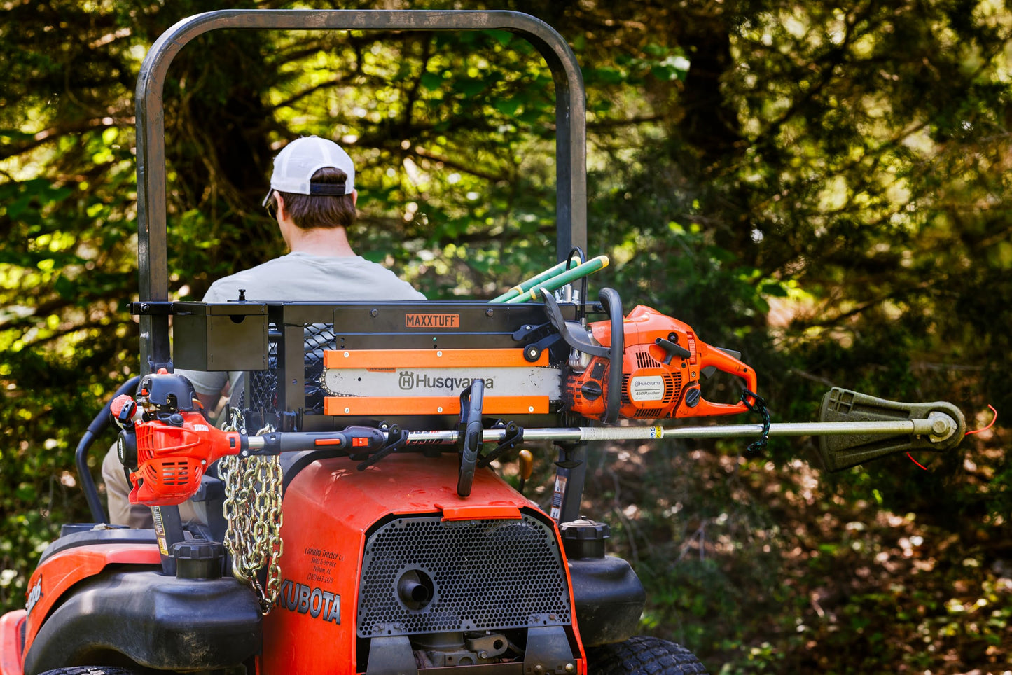 MAXXTUFF ROPSRIDER™ Deluxe Tractor Basket