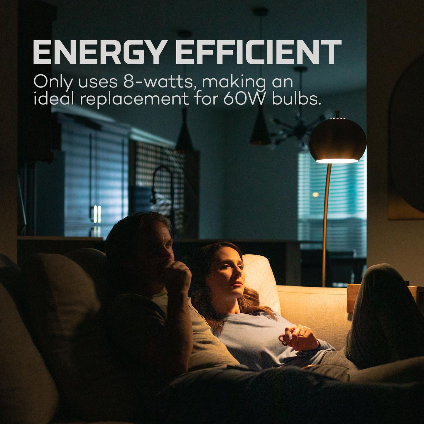 NEBO BLACKOUT BACKUP Emergency Bulb - 850 Lumens, 4 Light Modes, E26 Screw Base, White