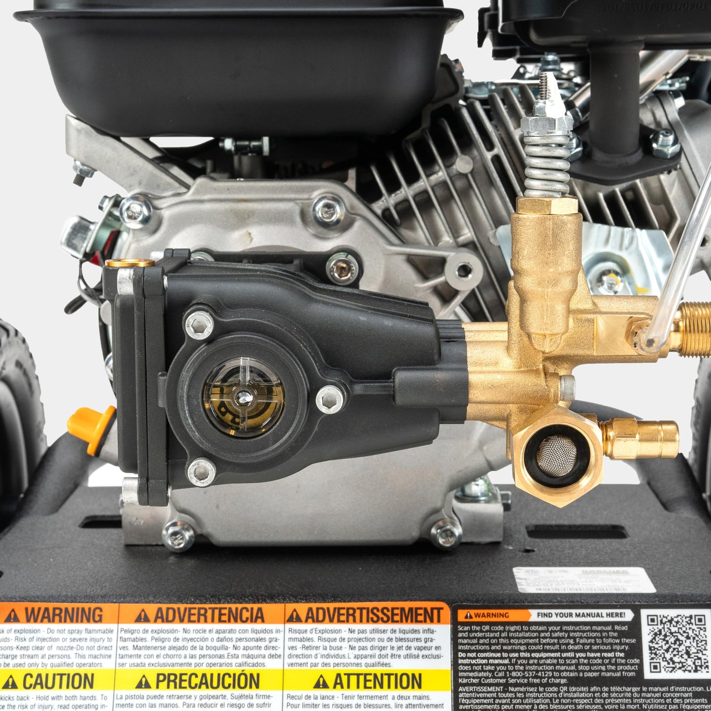 Kärcher G 3600 P Gas Pressure Washer 3600 PSI, 2.6 GPM, Triplex/Crankshaft Pump, Maximum Power for Your Toughest Cleaning Challenges