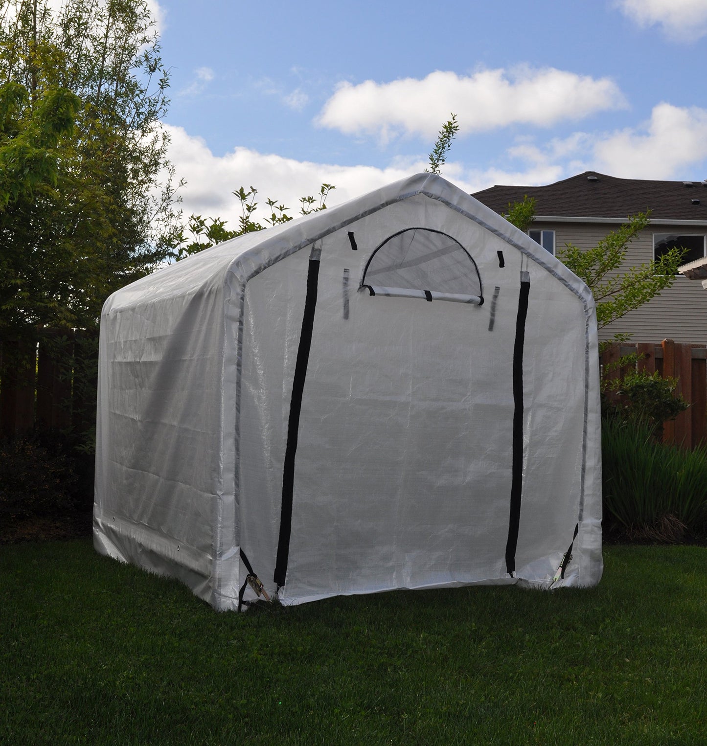 Dry Top 43006 Greenhouse Kit, 6'x6'x6' , White
