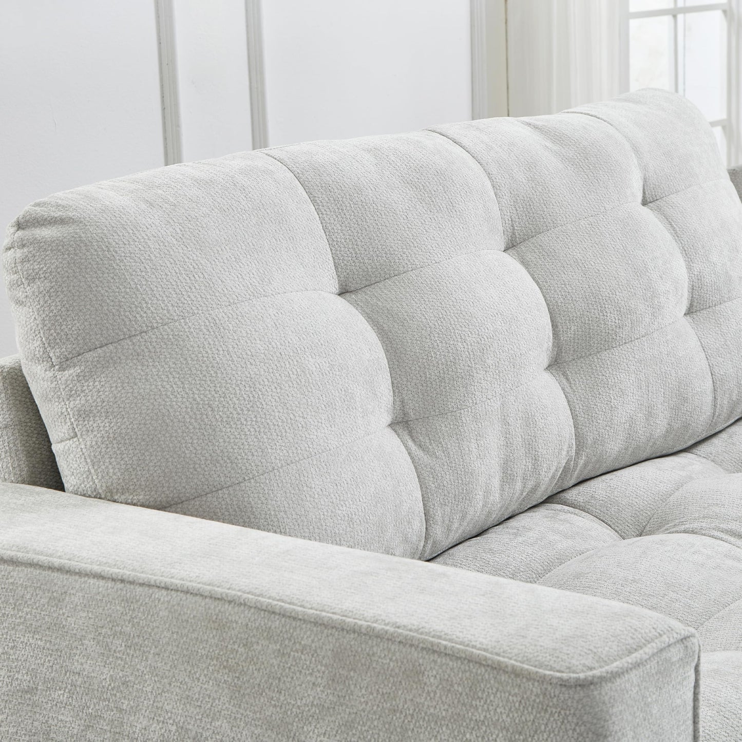Eafurn 126" Oversized U-Shaped Modular Sectional Sofa with 2 Storage Ottomans, Multi-Functional Symmetrical Tufted Sectional Sofa Couch with Speakers, Wireless Charging, USB Ports & Cup Holders