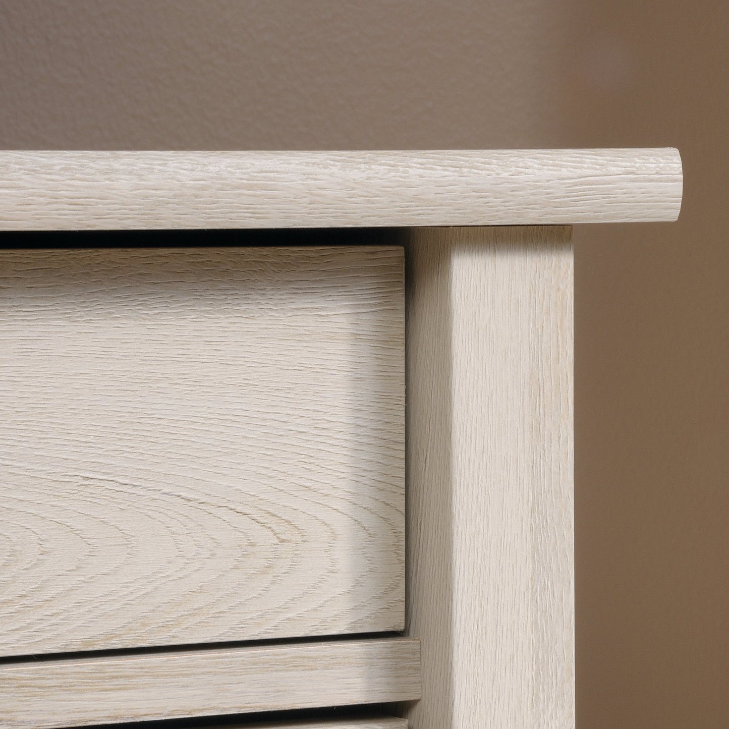 Sauder Edge Water Accent Storage Cabinet with Doors, Utility Cabinet, in Chalked Chestnut finish