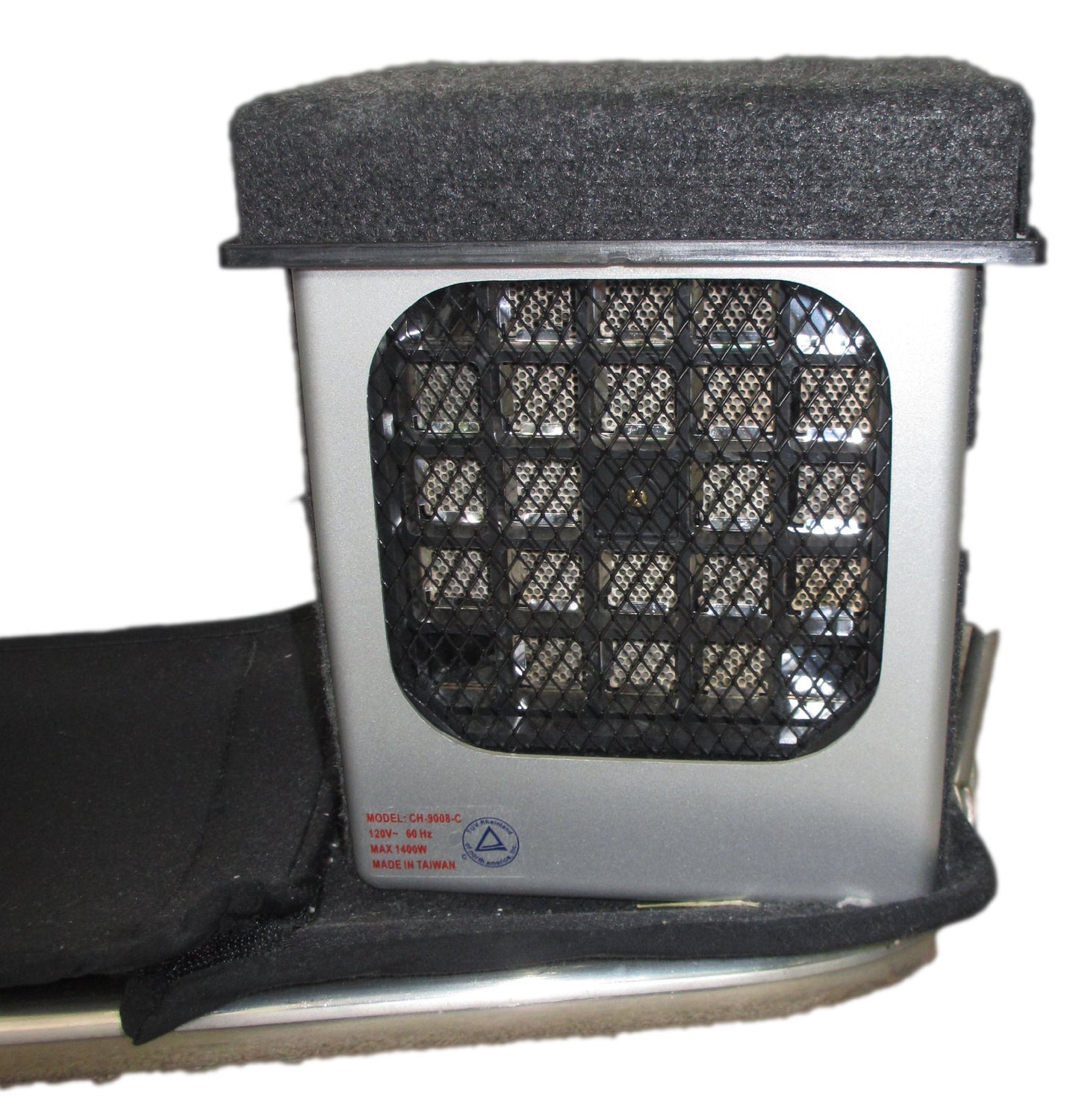 Relax Sauna Portable Far Infrared Sauna in Silver, Patented FIR Generator, 7–14 Micron Semiconductor Emitter, Low EMF, Folding Frame, Original Silver Reflective Exterior, Not Made in China.