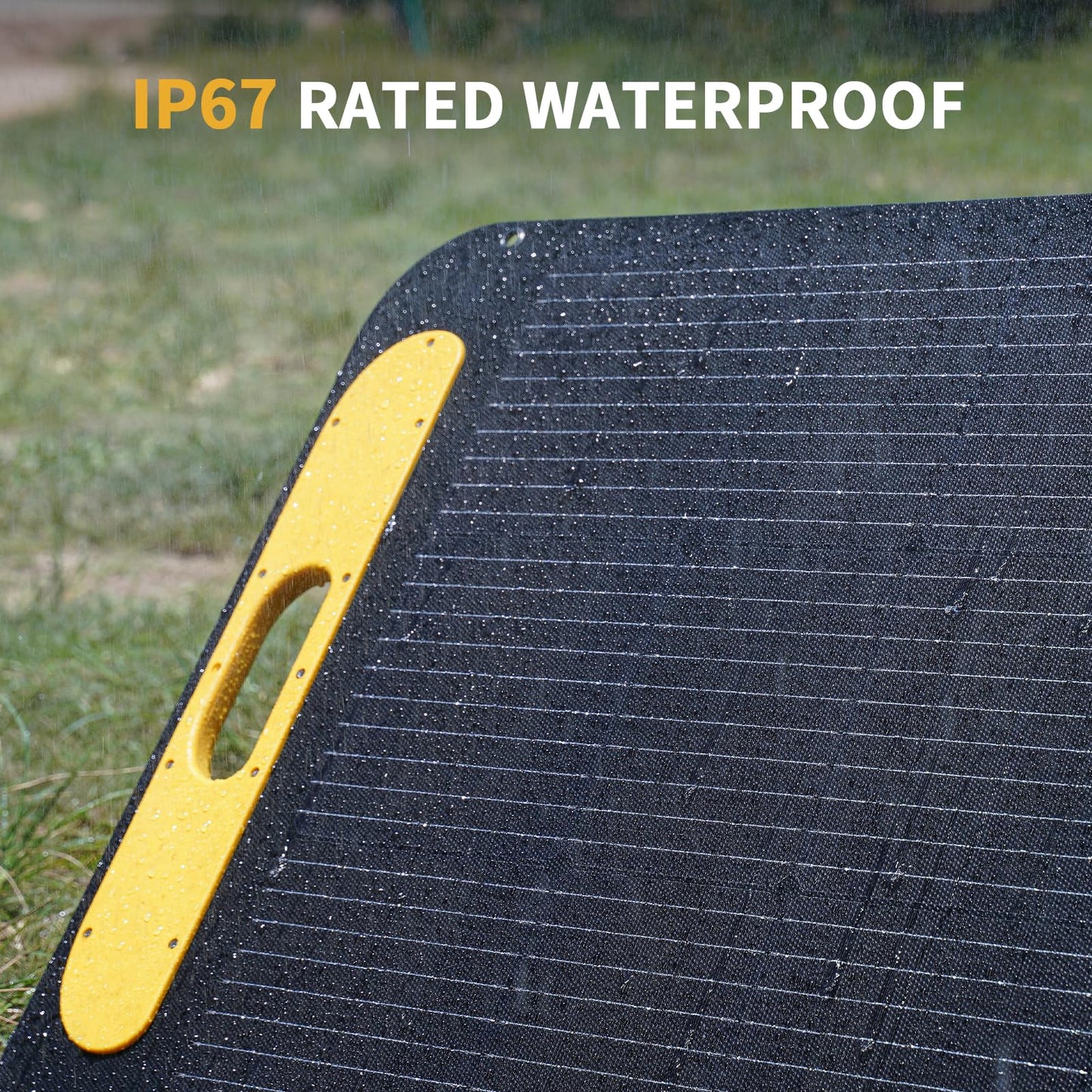 VTOMAN VS400 Portable Solar Panel 400W 43V, 25% Efficiency Foldable Solar Panel w/ IP67 Waterproof & MC-4 Anderson XT60 XT90 DC5521 Adapters & Adjustable Kickstands, Off-Grid Power for Home & Camping
