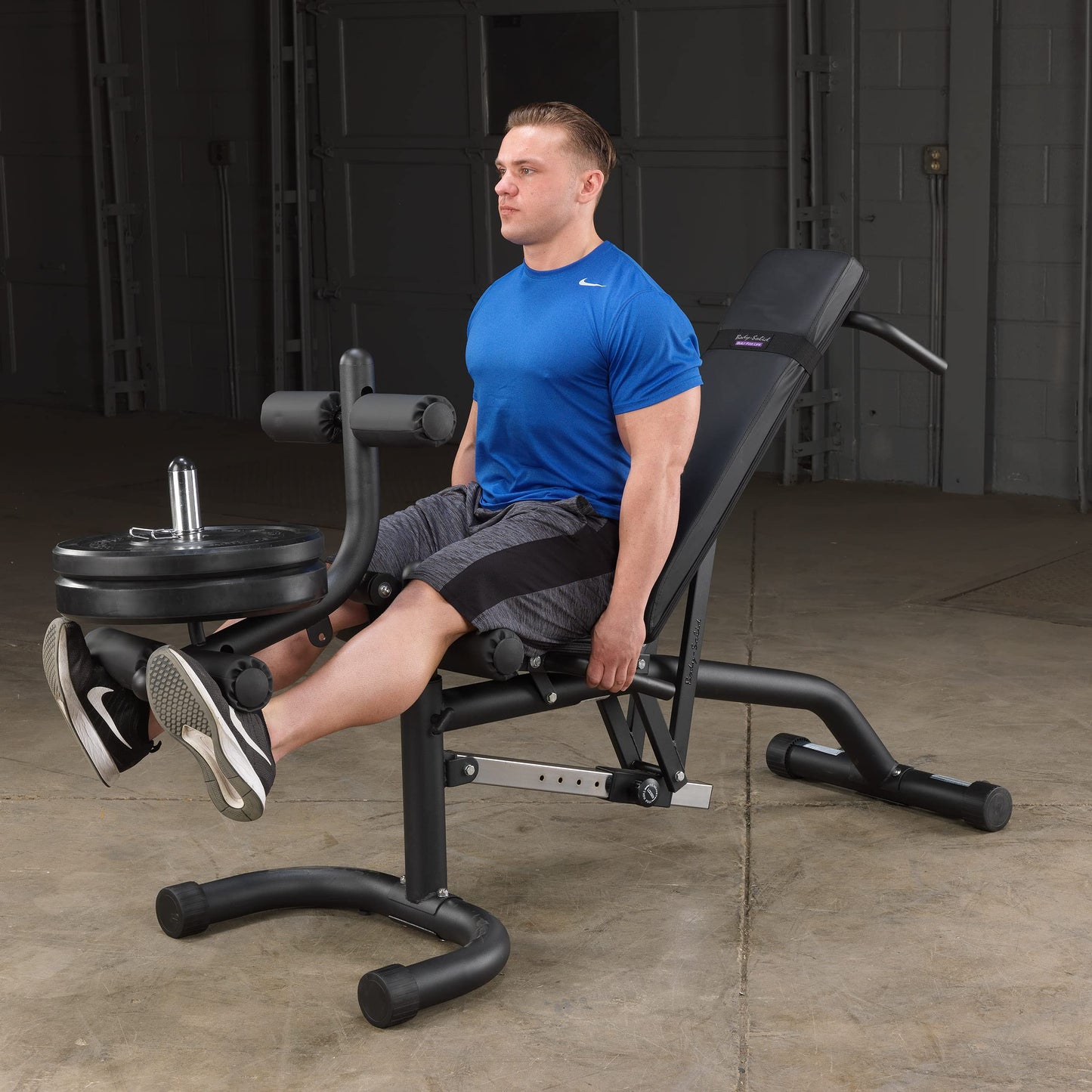 Body-Solid Multiple Angles Adjustable Weight Bench for Home & Commercial Gym (FID46) - Flat, Incline & Decline Bench for Workout Strength Training - Black