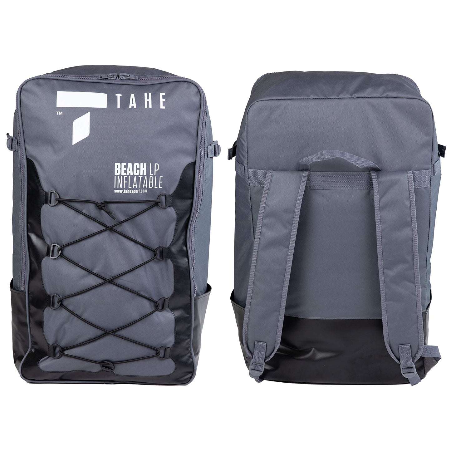 TAHE Beach LP2 Premium Inflatable 2 Person Kayak Complete Package Including Kayak, Seats (2), Paddles (2), Pump and Travel/Storage Bag, Blue (107255)