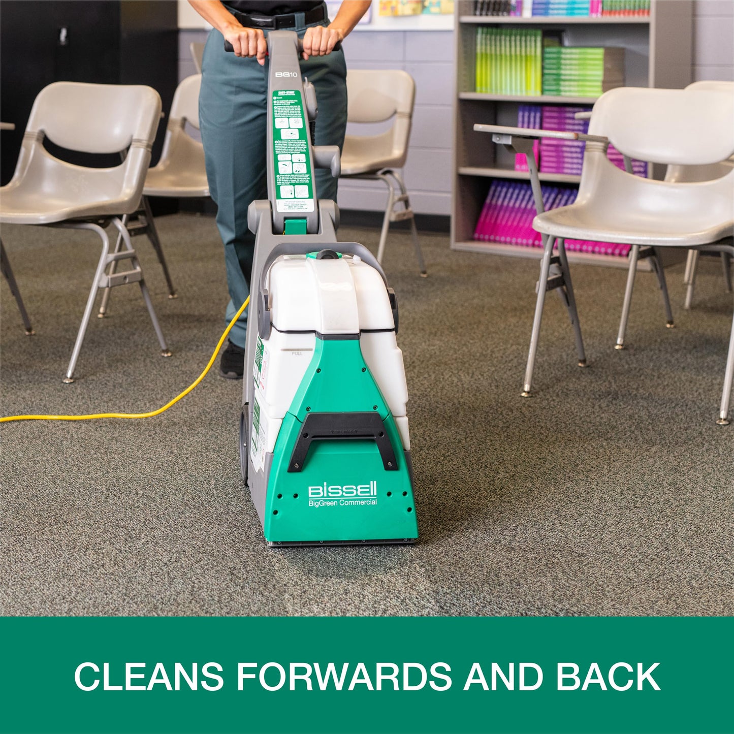 Bissell Commercial Bissell BigGreen Commercial BG10 Deep Cleaning 2 Motor Extractor Machine