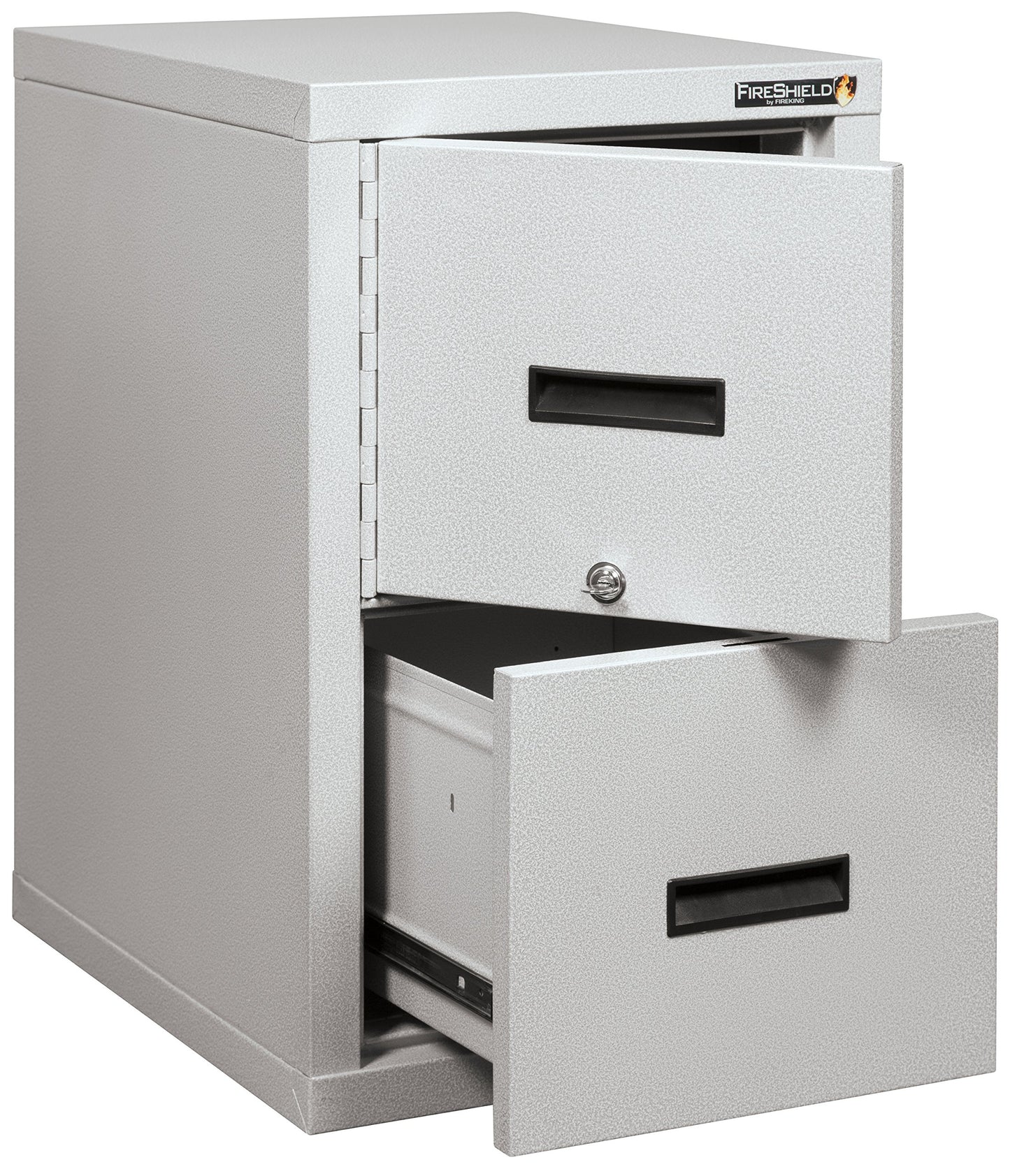 Fire Resistant File Cabinet - Light Weight, fire Rated, One File Drawer & Safe