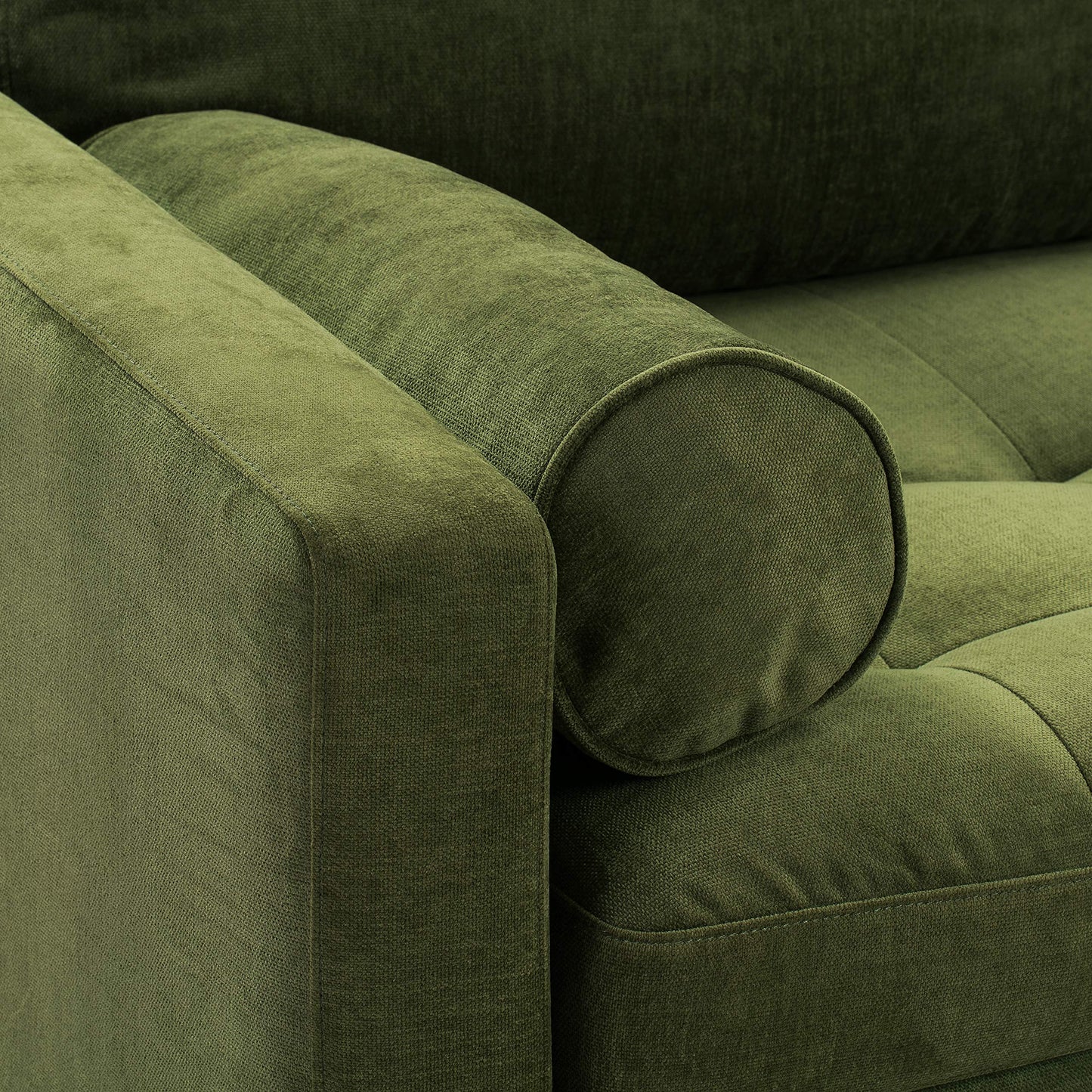 Poly & BARK Napa 88.5" Sofa with Deep Seating, Tailored Upholstered Finish, Clean Modern Lines, and Balanced Proportions for Comfortable and Refined Living Spaces