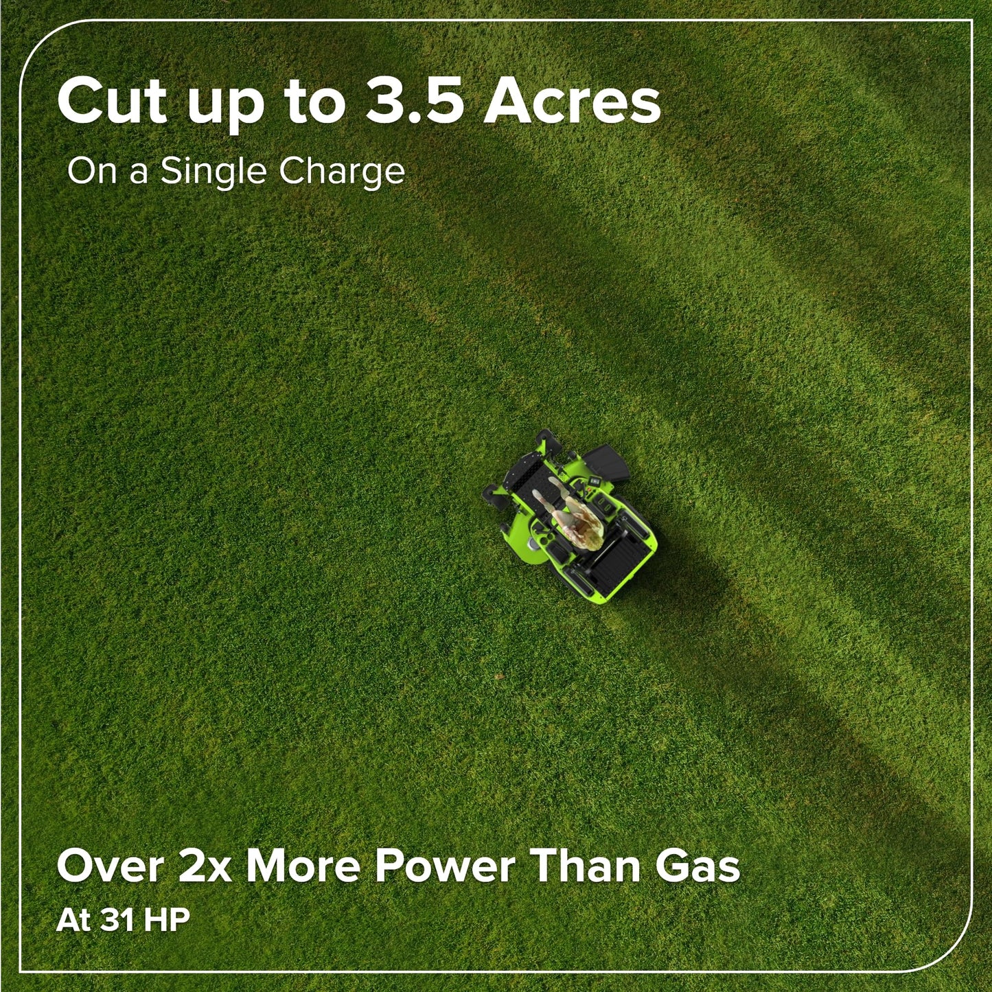 Greenworks 60V 54" MaximusZ Zero Turn Riding Lawn Mower, (2) 20.0Ah + (4) 8.0Ah Batteries and 1.5kW Fast Charger